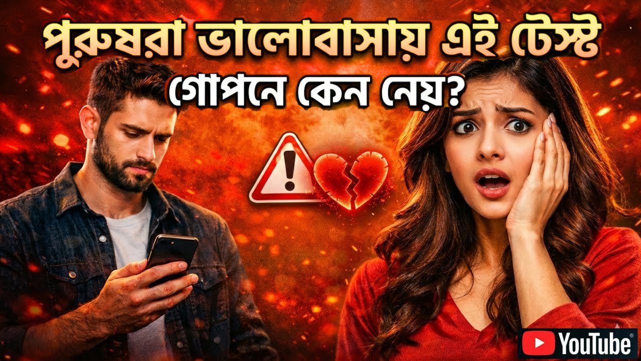 ভালোবাসায় পুরুষরা এই টেস্ট গোপনে কেন নেয়? Why Men Secretly Test Women in Love |