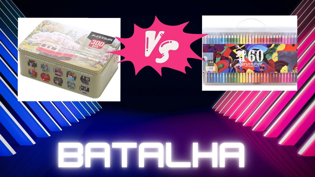 Batalha de lápis de cor - Kalour e Brutfunner