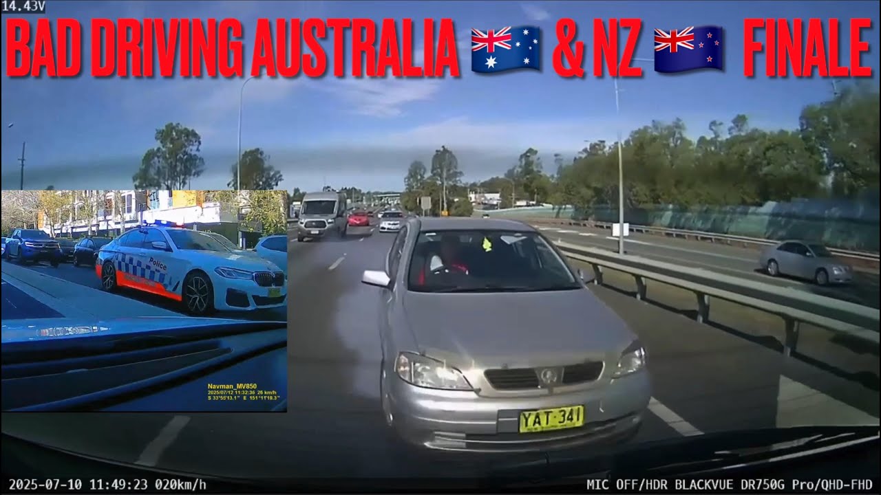 BAD DRIVING AUSTRALIA & NZ # 743