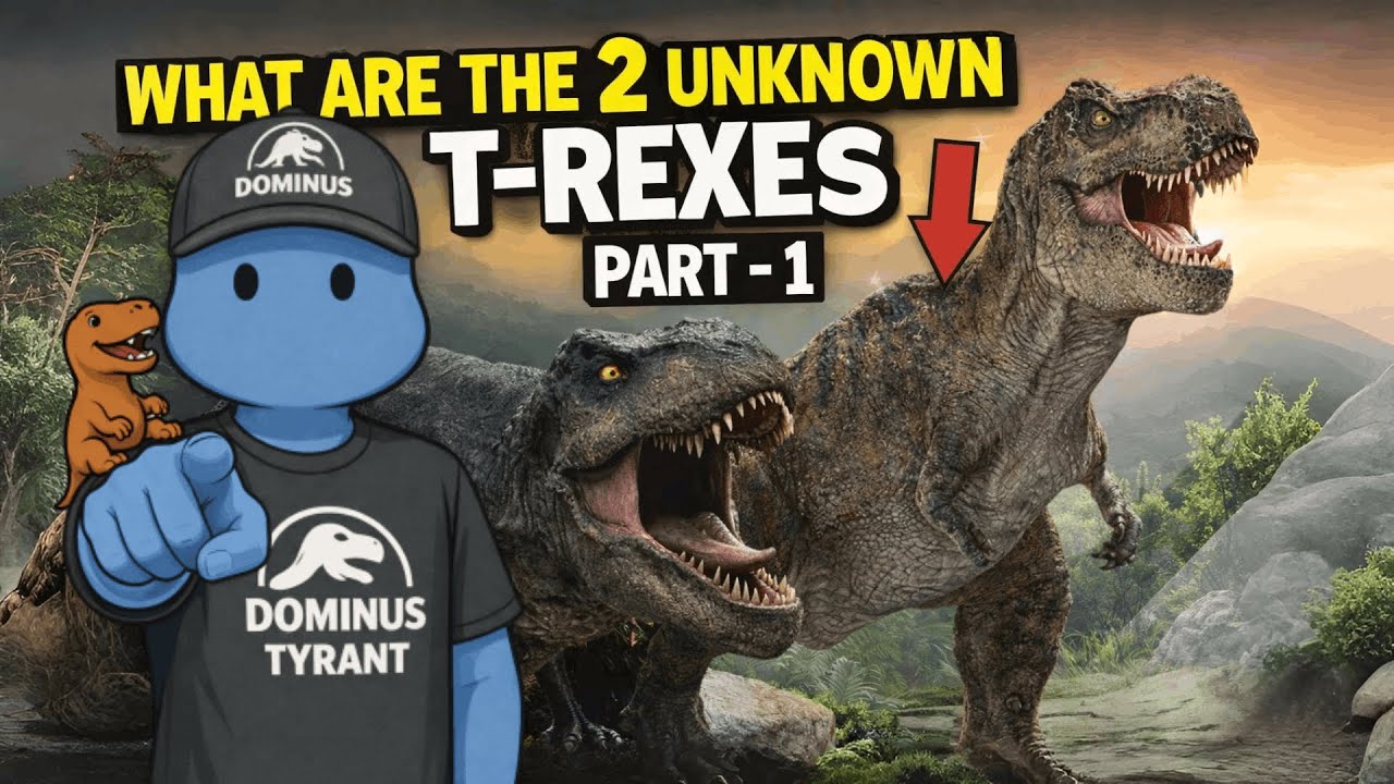 What Are 2 Unknown T-Rexes - Part-1