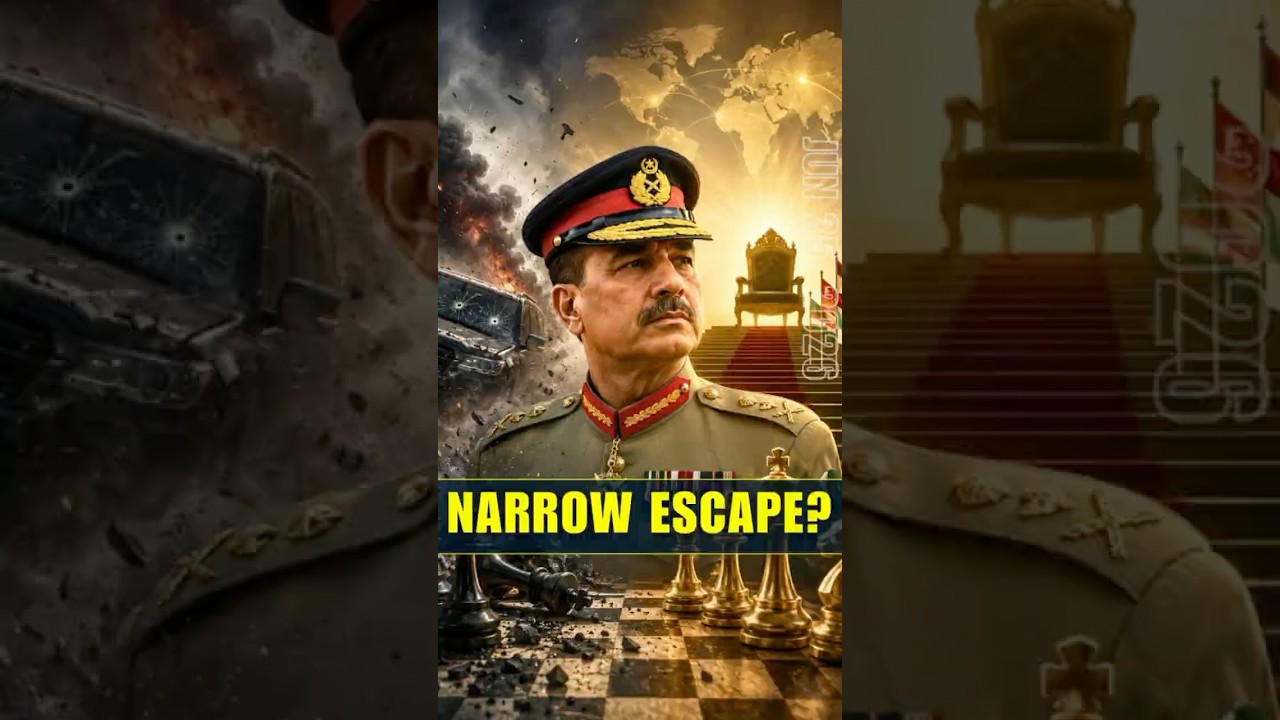 Asim Munir's Narrow Escape(!) & His Bigger-Than-Ever Dreams...
