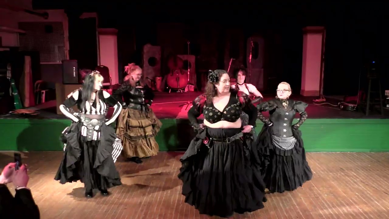 PSYBel Skirt Dance at Jewelry City Steampunk Festival Jan 2026