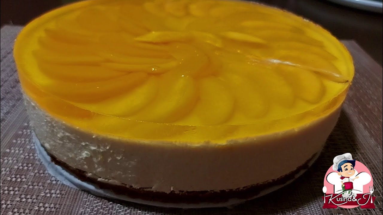 Yummy Easy and Delicious No Bake Peach Cheesecake