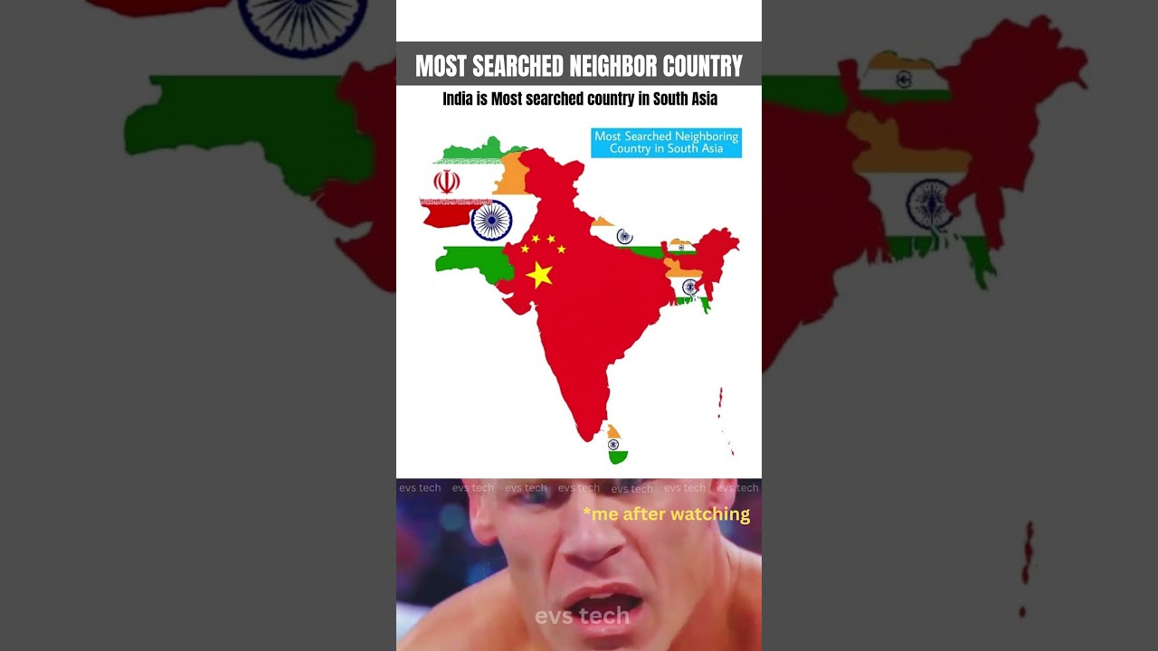 Most Searched Countries in South Asia &ndash; 2025 🇮🇳🇵🇰🇧🇩
