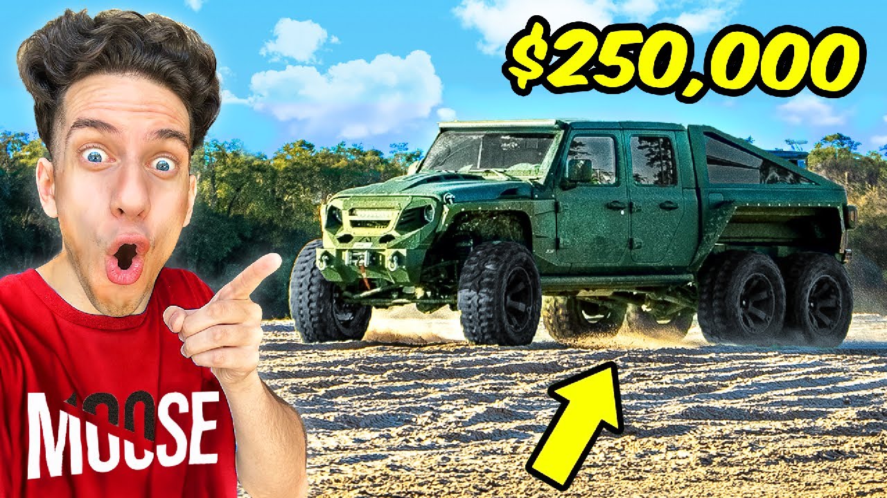 I Bought a $200,000 6X6 MONSTER TRUCK - Day 1