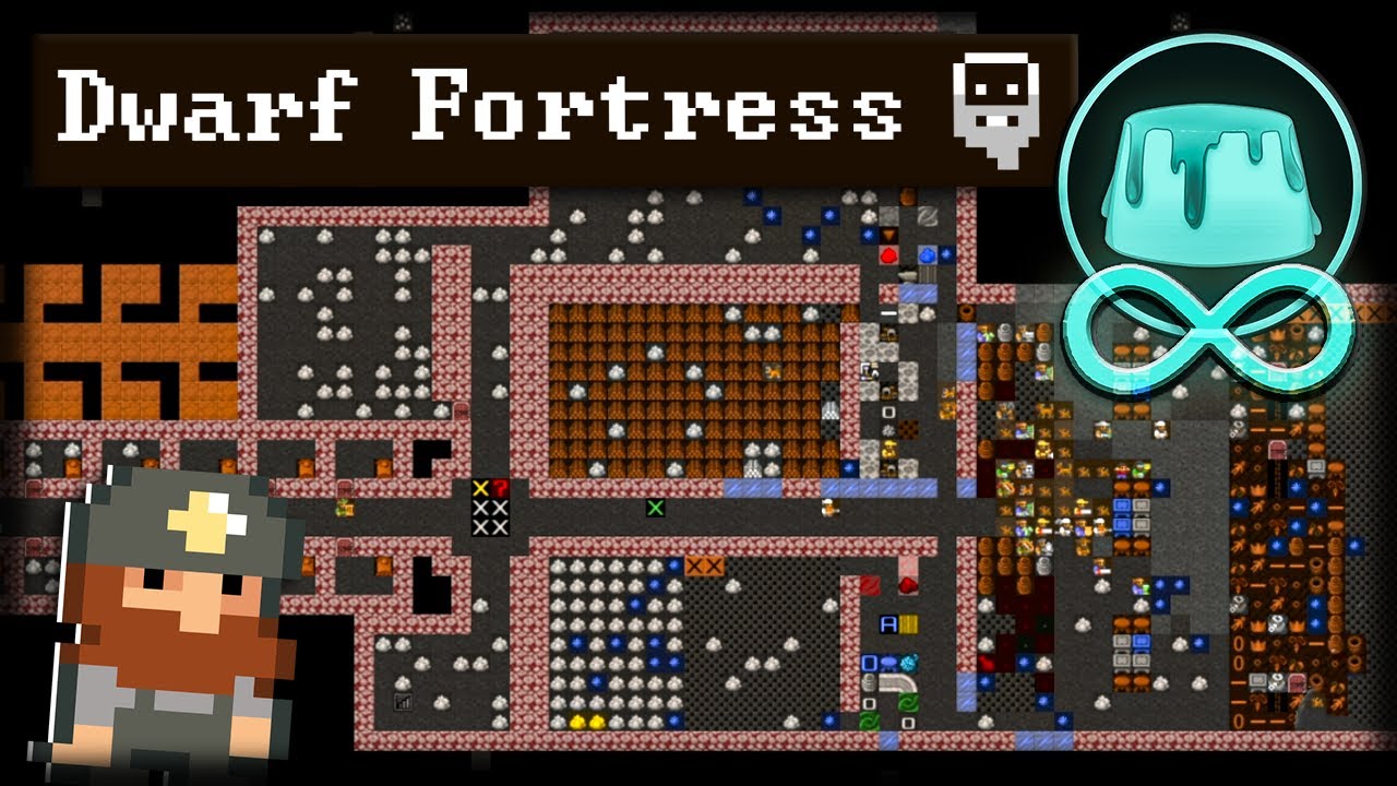 JOGANDO DWARF FORTRESS - Leves Explicações e Expandindo um Forte