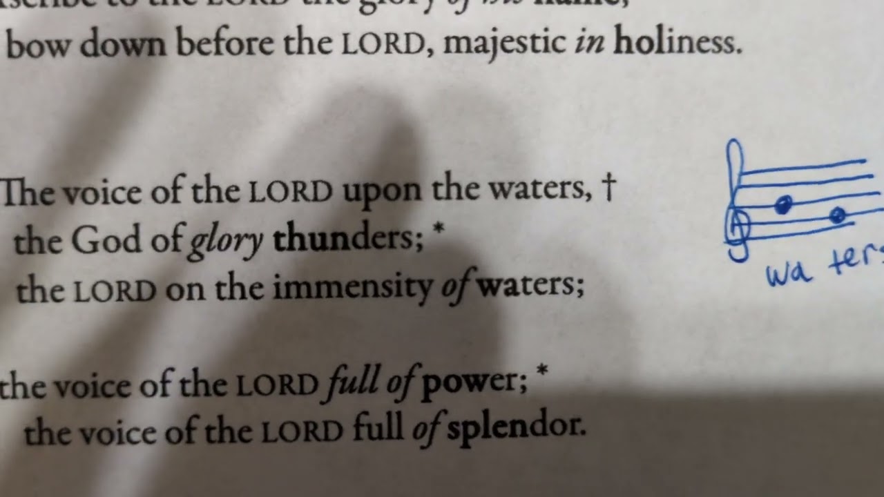 communion proper for the baptism of the Lord 2026, 1/11 by Serena for SMdP 