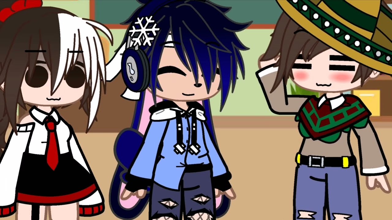 🌸💚 historia de amor💙silvex✨gacha club✨🌸