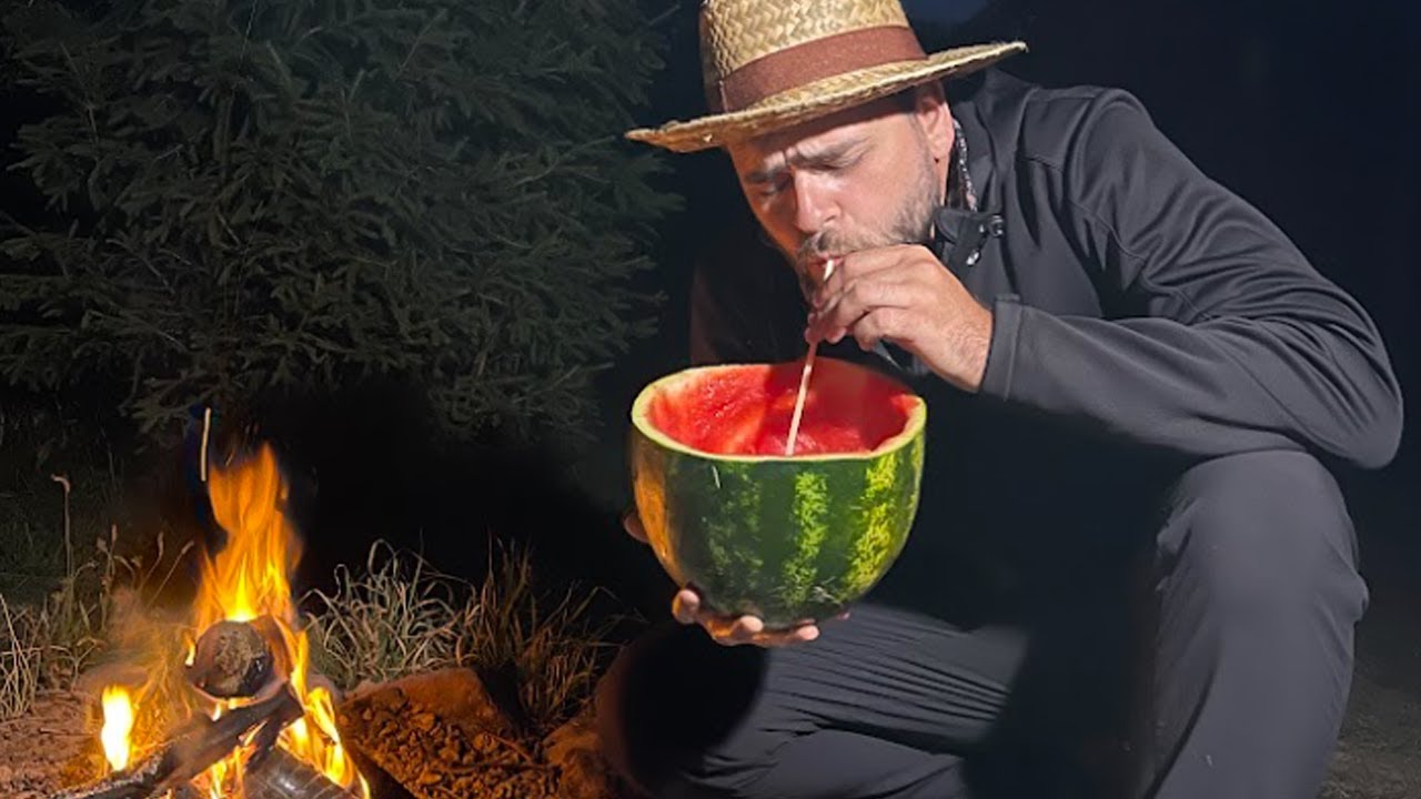 Kociołek menelixa w ARBUZIE🍉- IRL