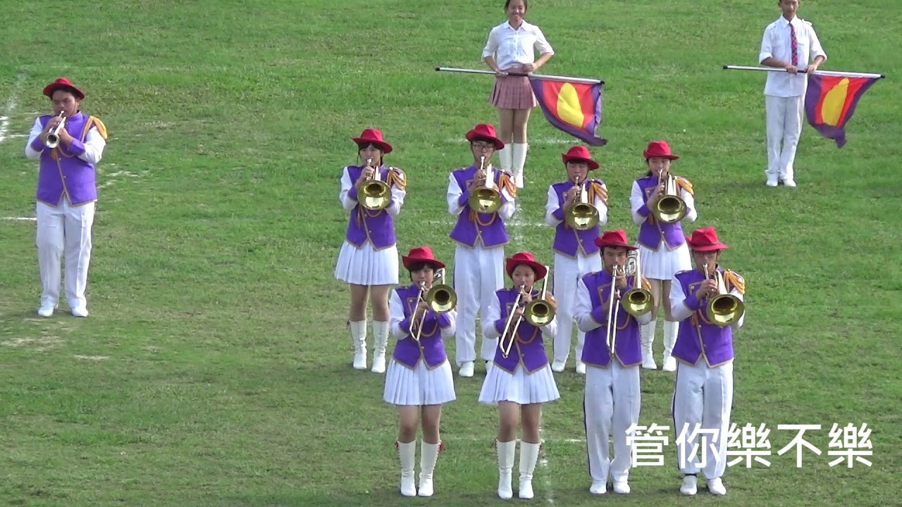 2017 台中市行進管樂初賽 / 嶺東高中樂儀旗隊