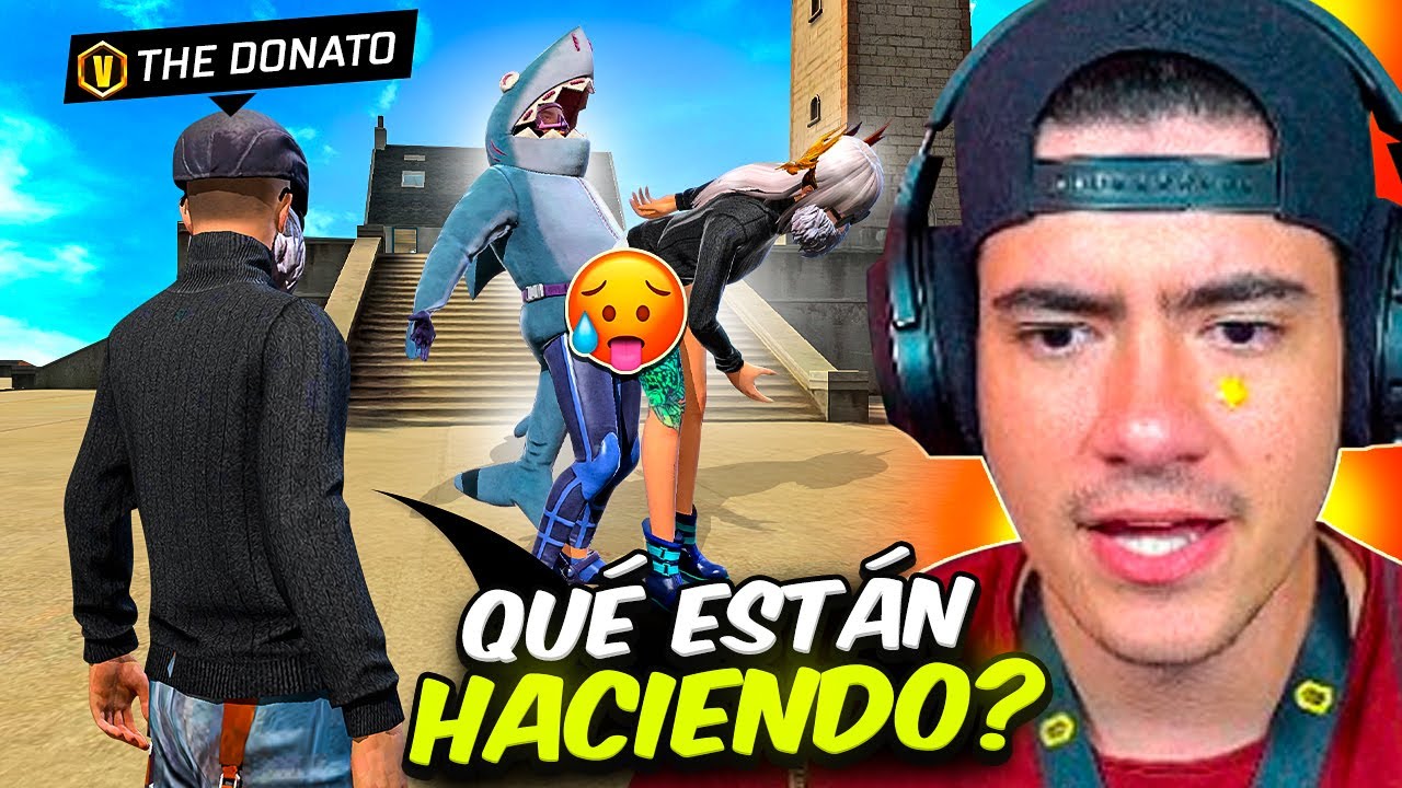 ENCONTRE A UN MIEMBRO DEL CLAN CON UNA CHICA EN FREE FIRE - TheDonato