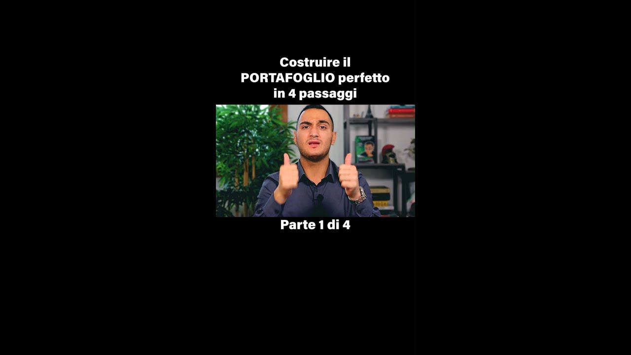 Come Costruire un Portafoglio di Investimento EFFICIENTE in 4 Passaggi Fondamentali 🚀