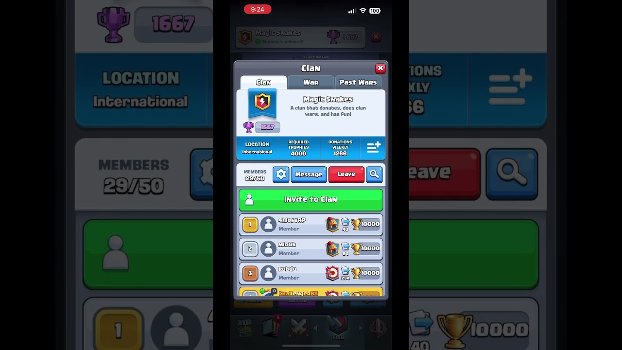 Best clan in Clash Royale?!?!