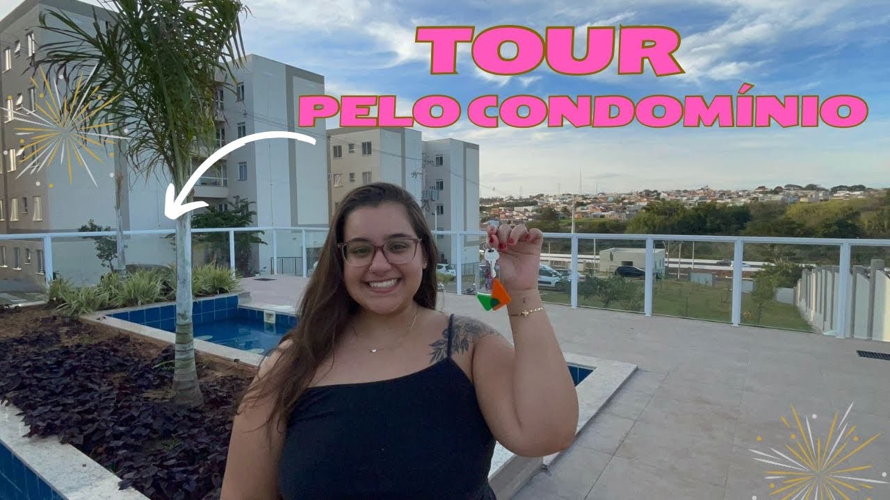 TOUR PELO CONDOMÍNIO - APARTAMENTO MRV | Brenda Sousa
