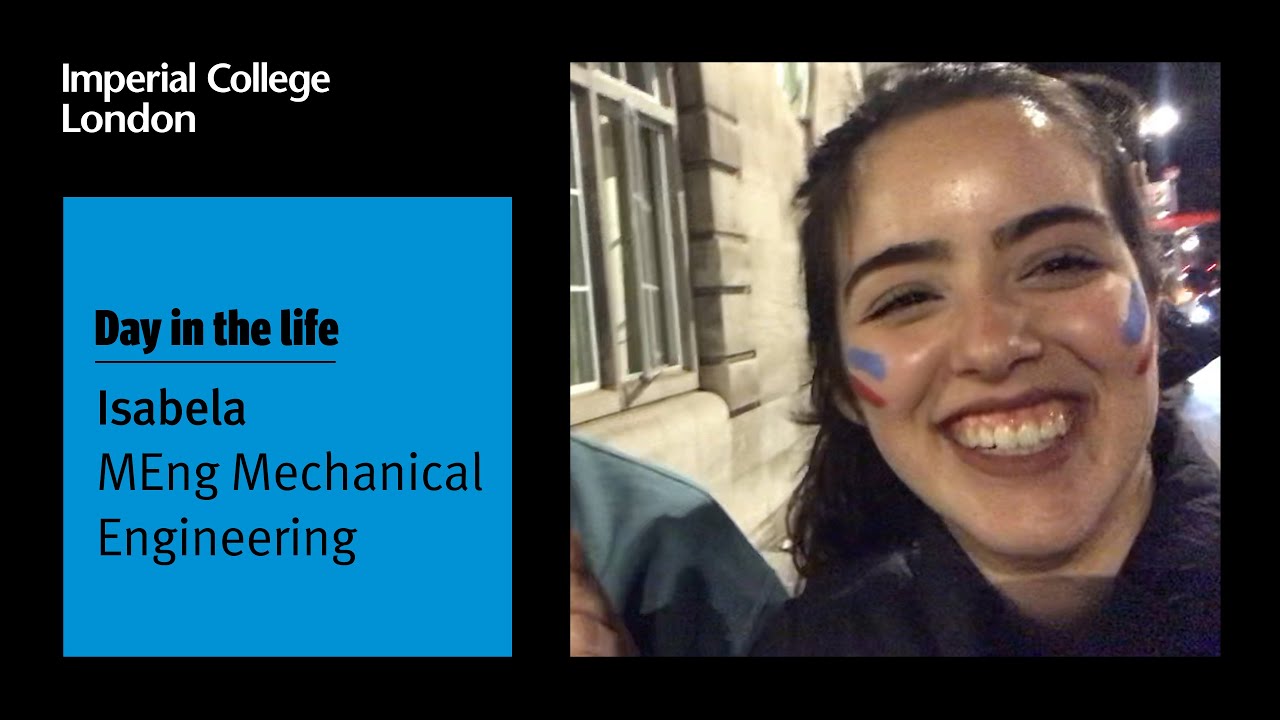 Isabela's first week at Imperial College London