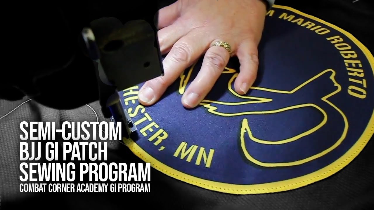Semi-Custom BJJ GI Patch Sewing Program - Academy GI Program