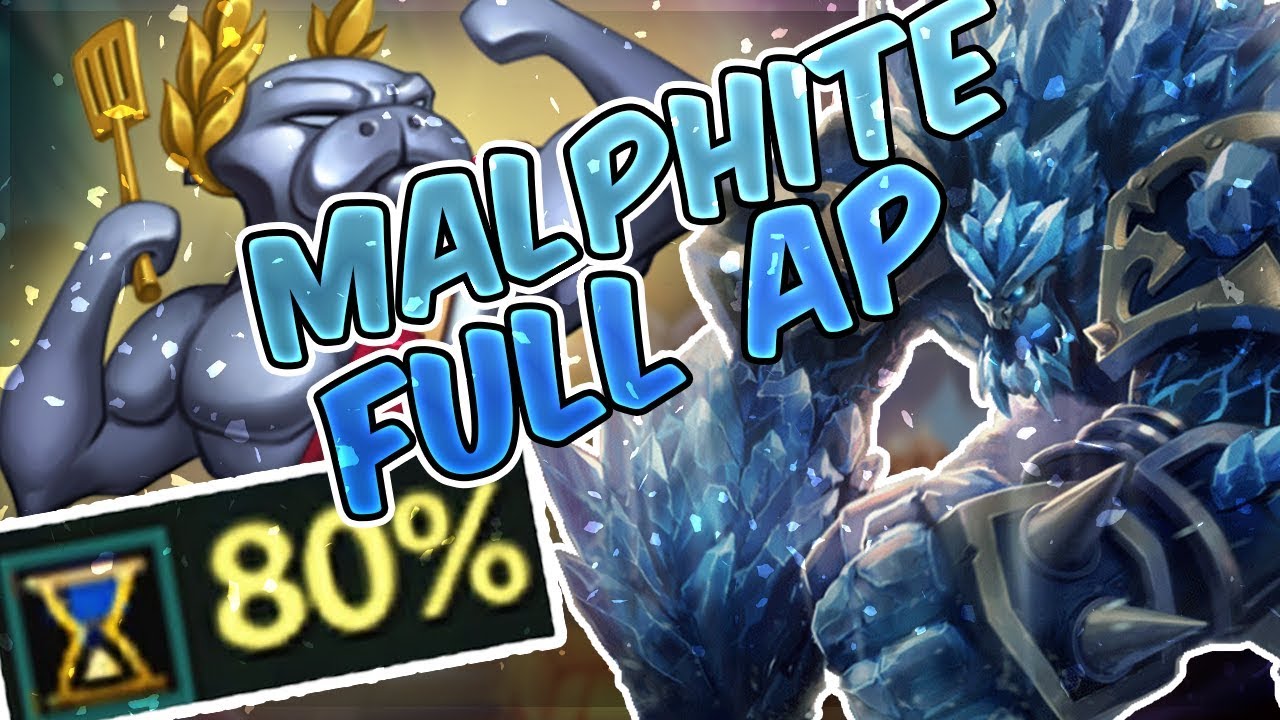 MALPHITE FULL AP URF 2017 BATTLE SNOW - Ultra Rapid Fire MALPHITE FULL AP CHRISTMAS MAP