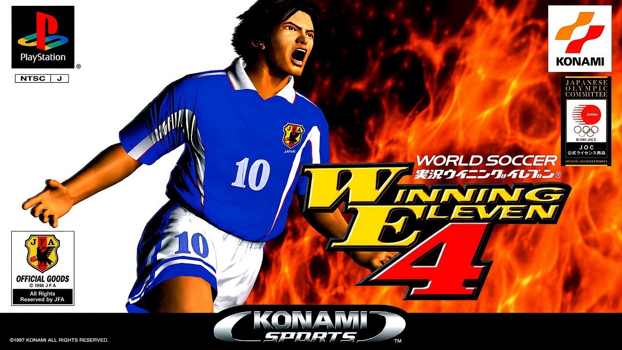 WINNING ELEVEN 4 Gameplay International Cup | PLAYSTATION 1