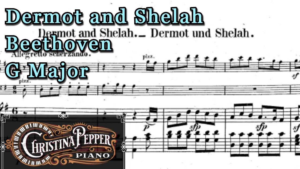 Dermot and Shelah Piano Accompaniment Beethoven Karaoke - 25 Irish Songs