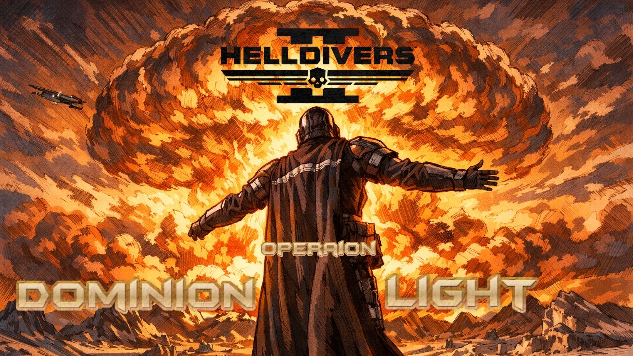 Helldivers 2, Operation Dominion Light!  Day 2, are you ready for a drop? FOR SUPER EARTH!
