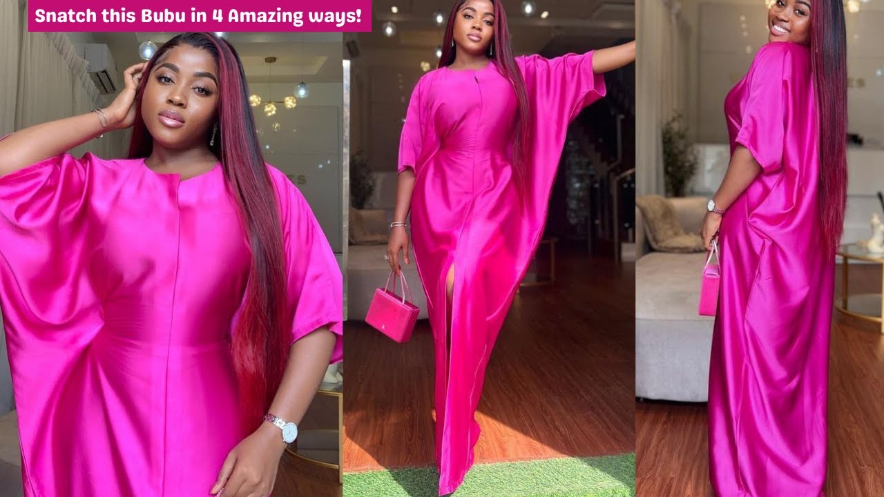 Detailed tutorial on Snatched Bubu Kaftan | How to make a BuBu that can be worn in 4 beautiful ways