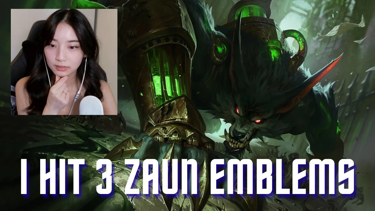 3 EMBLEMS ZAUN DISASTERCLASS l TFT Set 16