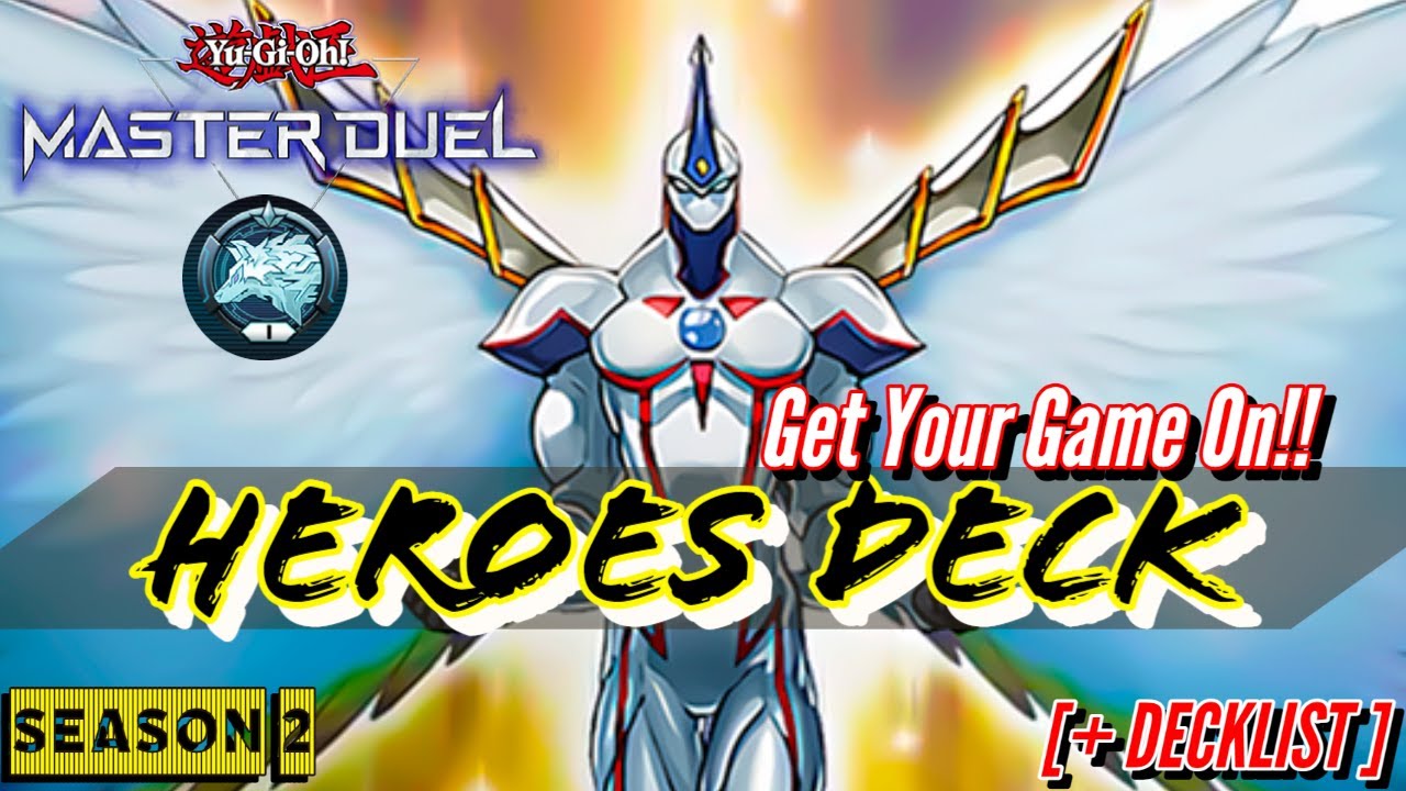 HEROES DECK 2022!! Get Ready For The Newest Support!! | Elemental Hero Deck Yugioh Master Duel