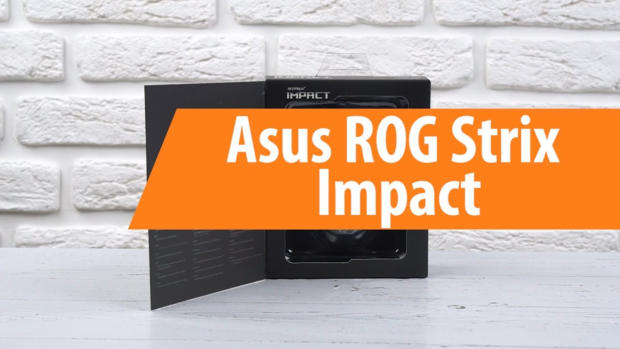 Распаковка Asus ROG Strix Impact / Unboxing Asus ROG Strix Impact