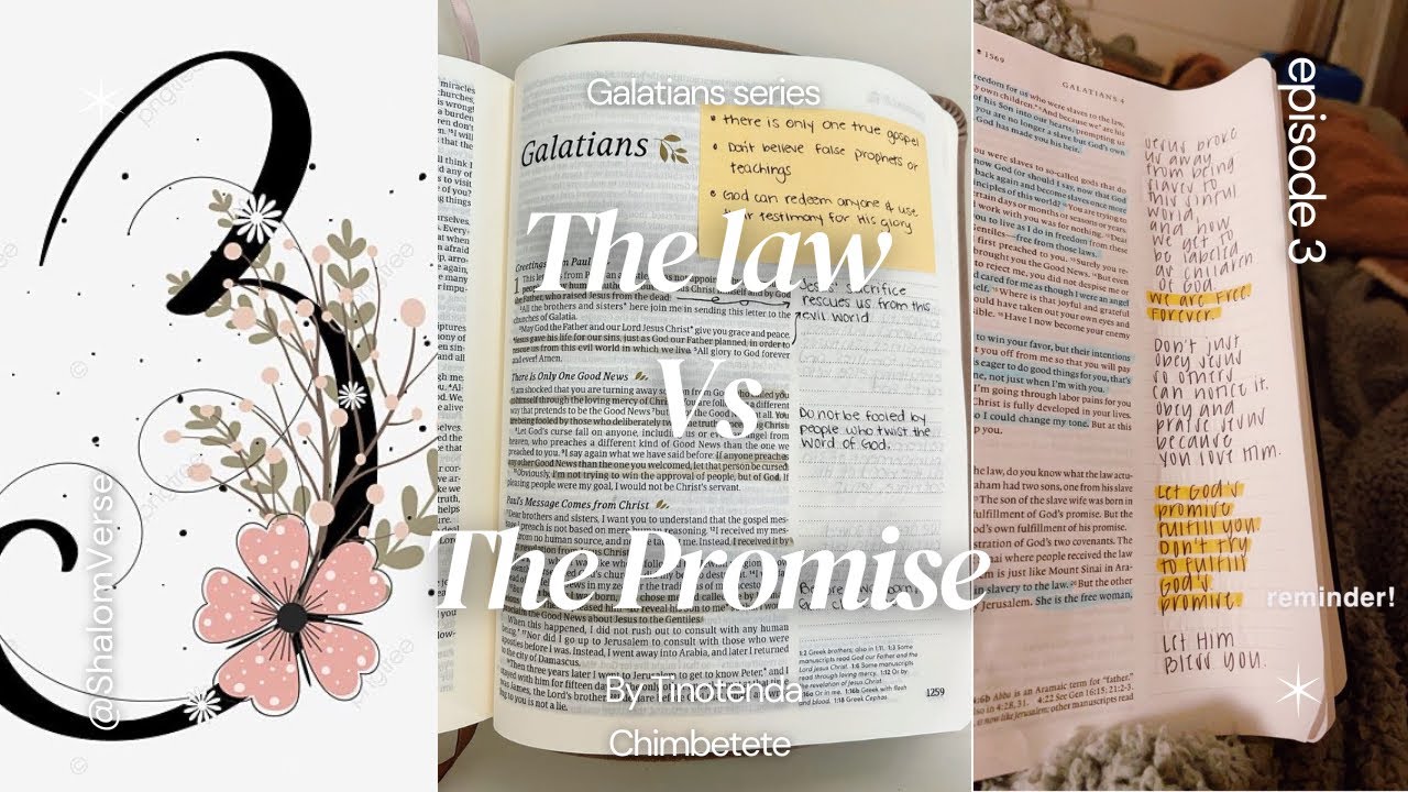 📖 Galatians Series Ep. 3|The Law vs. The Promise 
