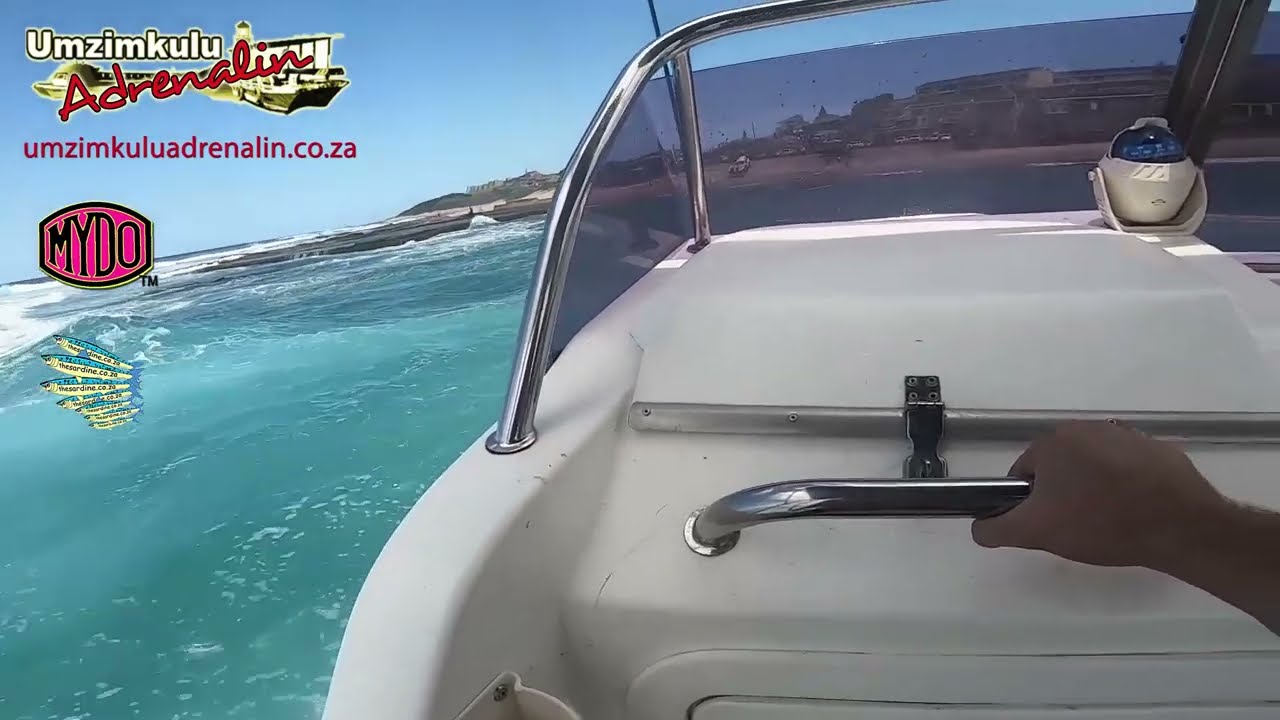 Through the surf - beaching a boat at Shelly Beach with Digby Smith