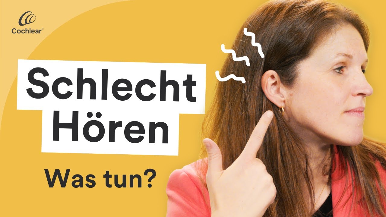 Schlecht H&ouml;ren: Du h&ouml;rst schlecht, was nun?