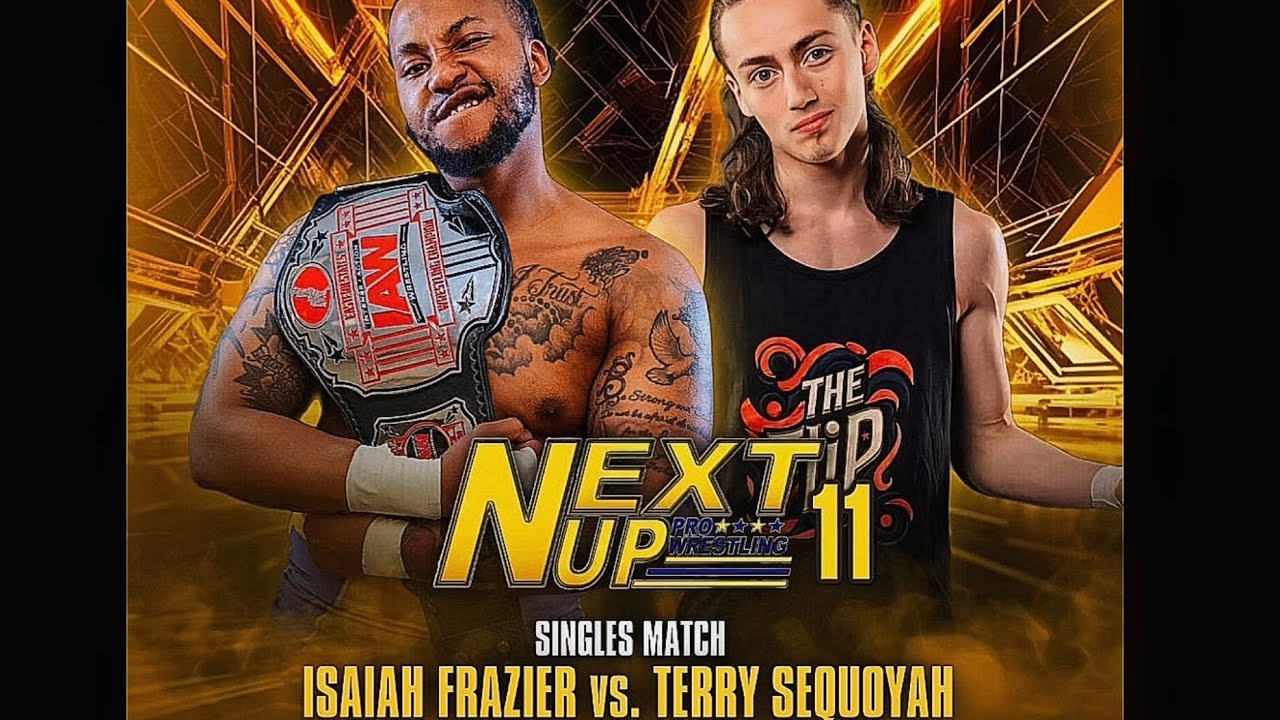 Isaiah Frazier vs Terry Sequoyah (IAW Eastern States & NUPW International Title Match)