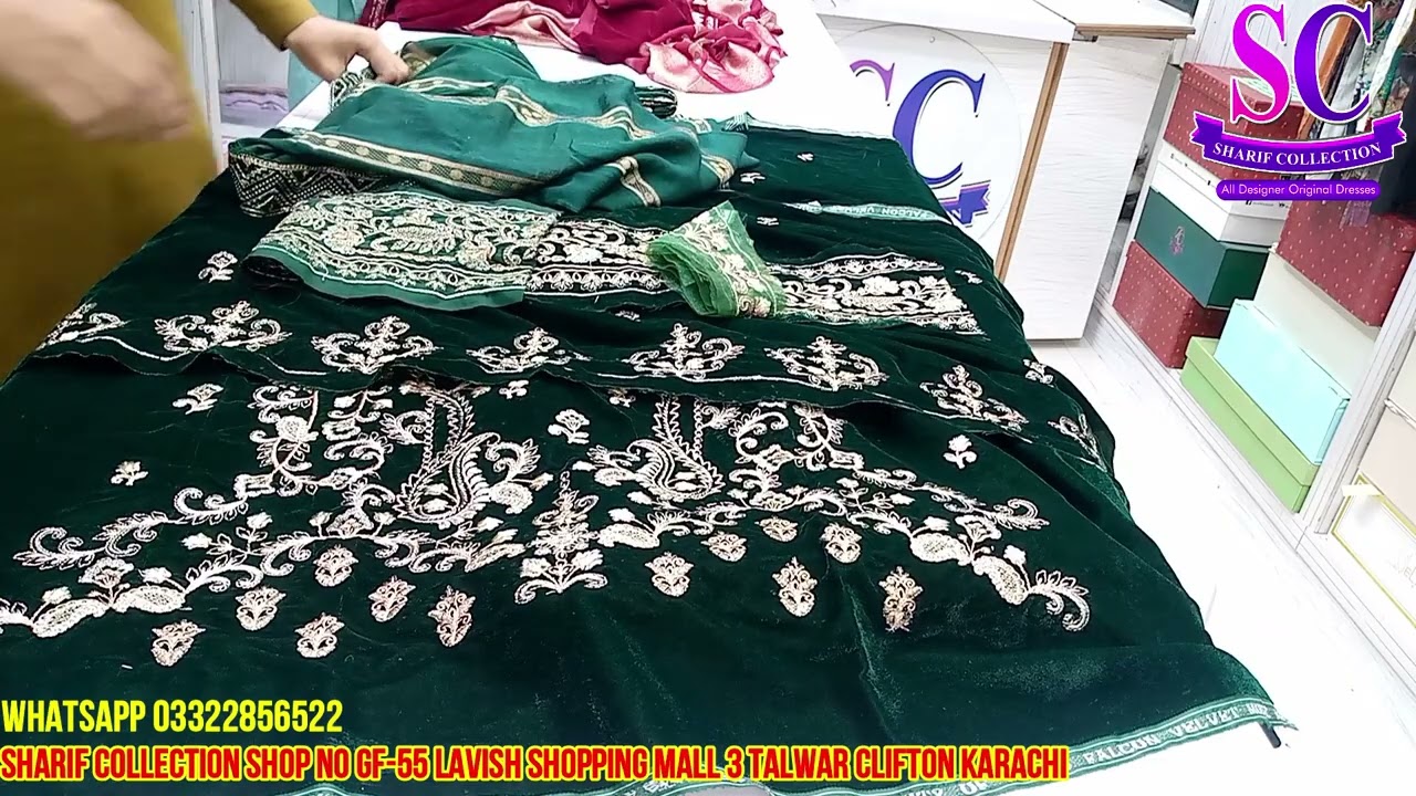 Velvet Makhmal Emroidered Winter Collection 2023