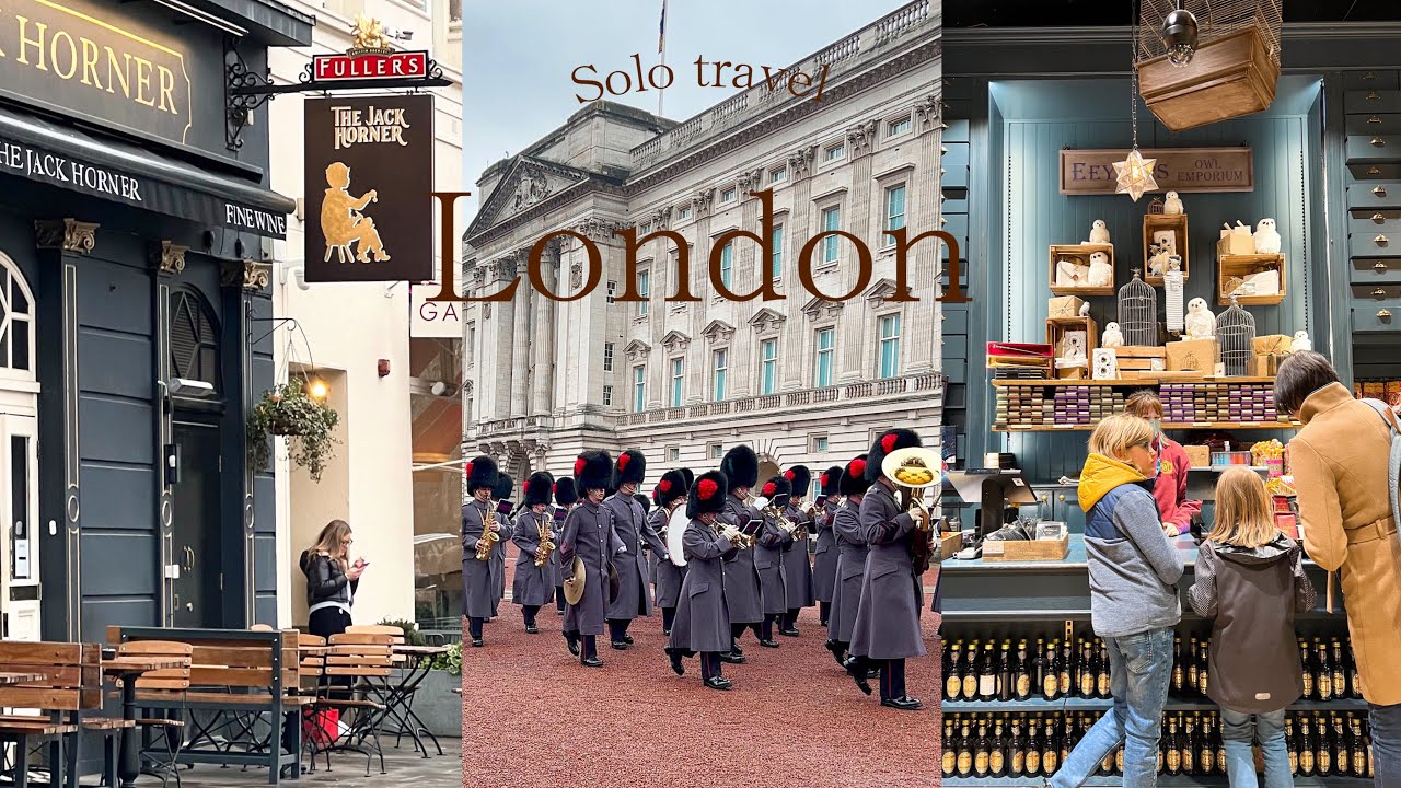 Solo travel vlog🦉｜Мой первый раз в Лондоне 🇬🇧