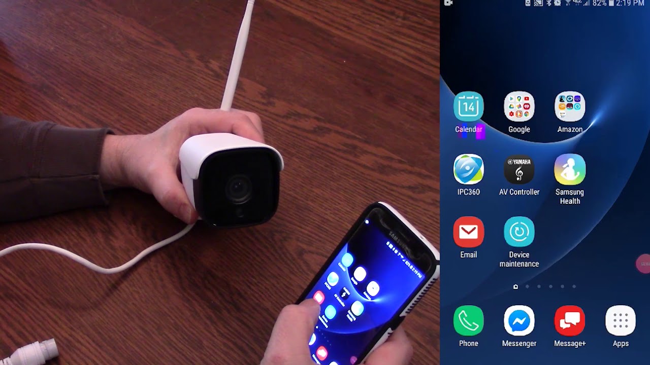 PC730 Victure IP 1080p Outdoor Security Camera Unboxing, Setup, & Review