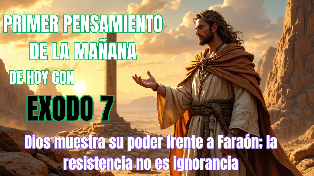 Éxodo 7 l Dios te da un Secreto para Vencer al Enemigo