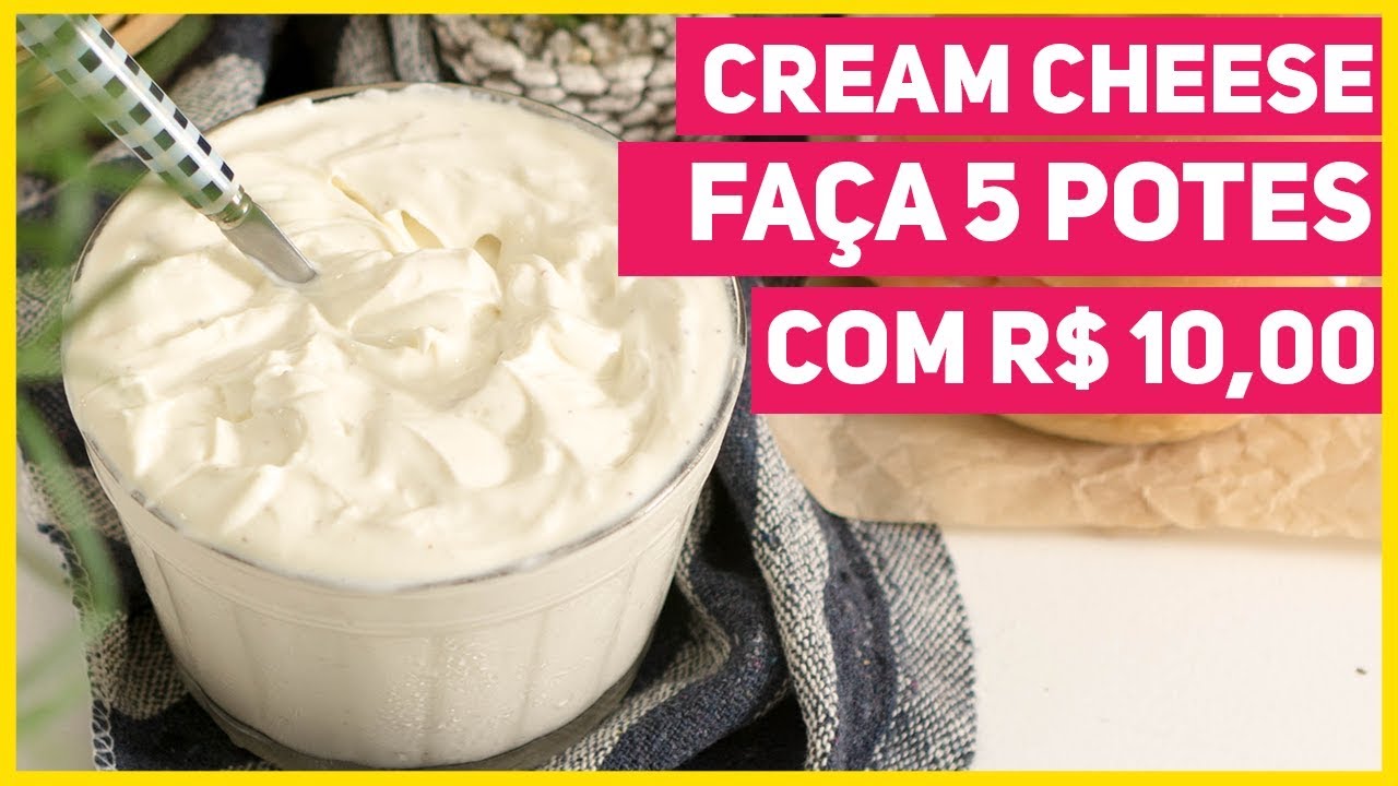 Economize MUITO fazendo CREAM CHEESE CASEIRO Philadelphia para suas receitas! | Me Ajuda Gi