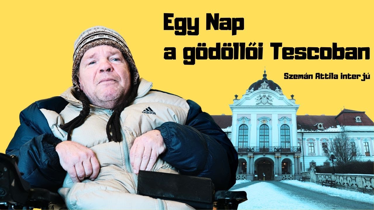 Egy Nap a g&ouml;d&ouml;llői Tescoban - Szem&aacute;n Attila interj&uacute;