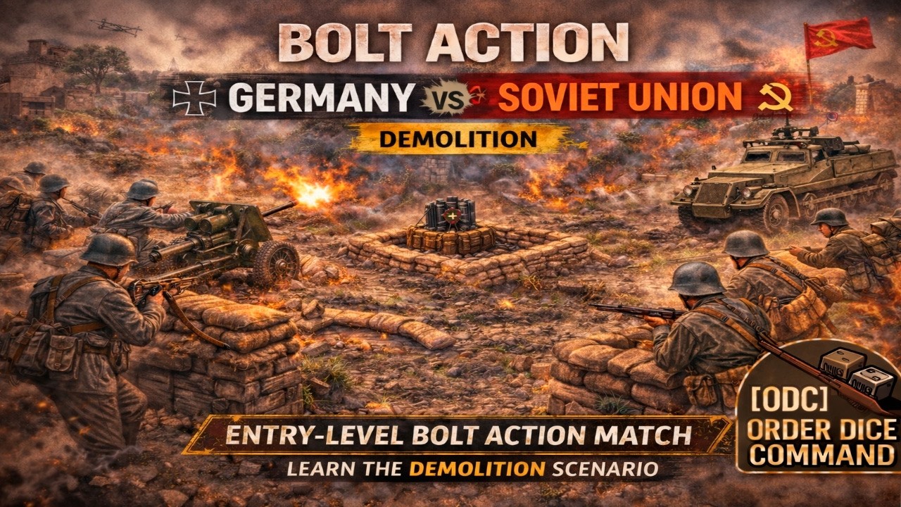 Германия vs СССР. Диверсия | Вводная партия [ODC]