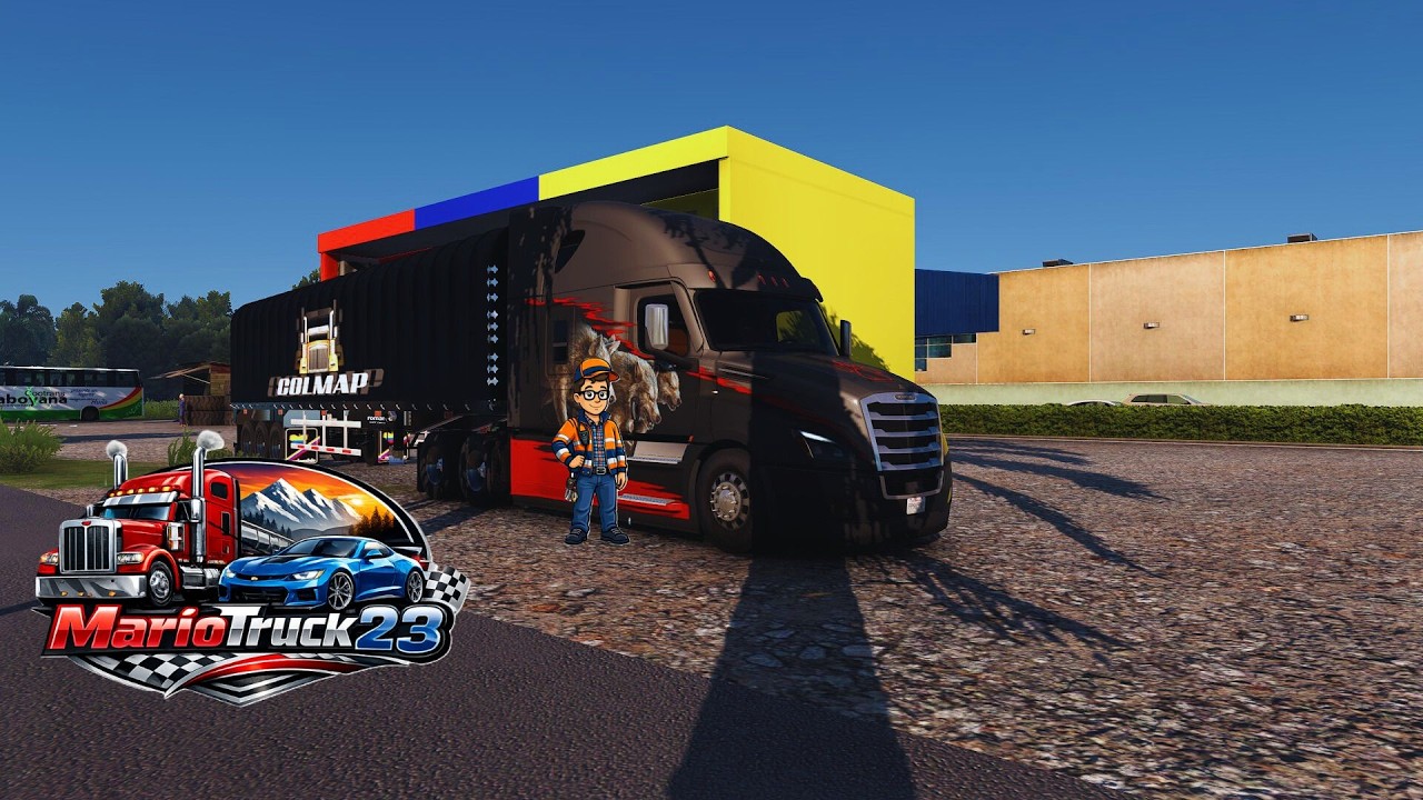 Colombia ColMap XPS American Truck Simulator gracias por suscribirte y dejar tu like @MARIOTRUCK23