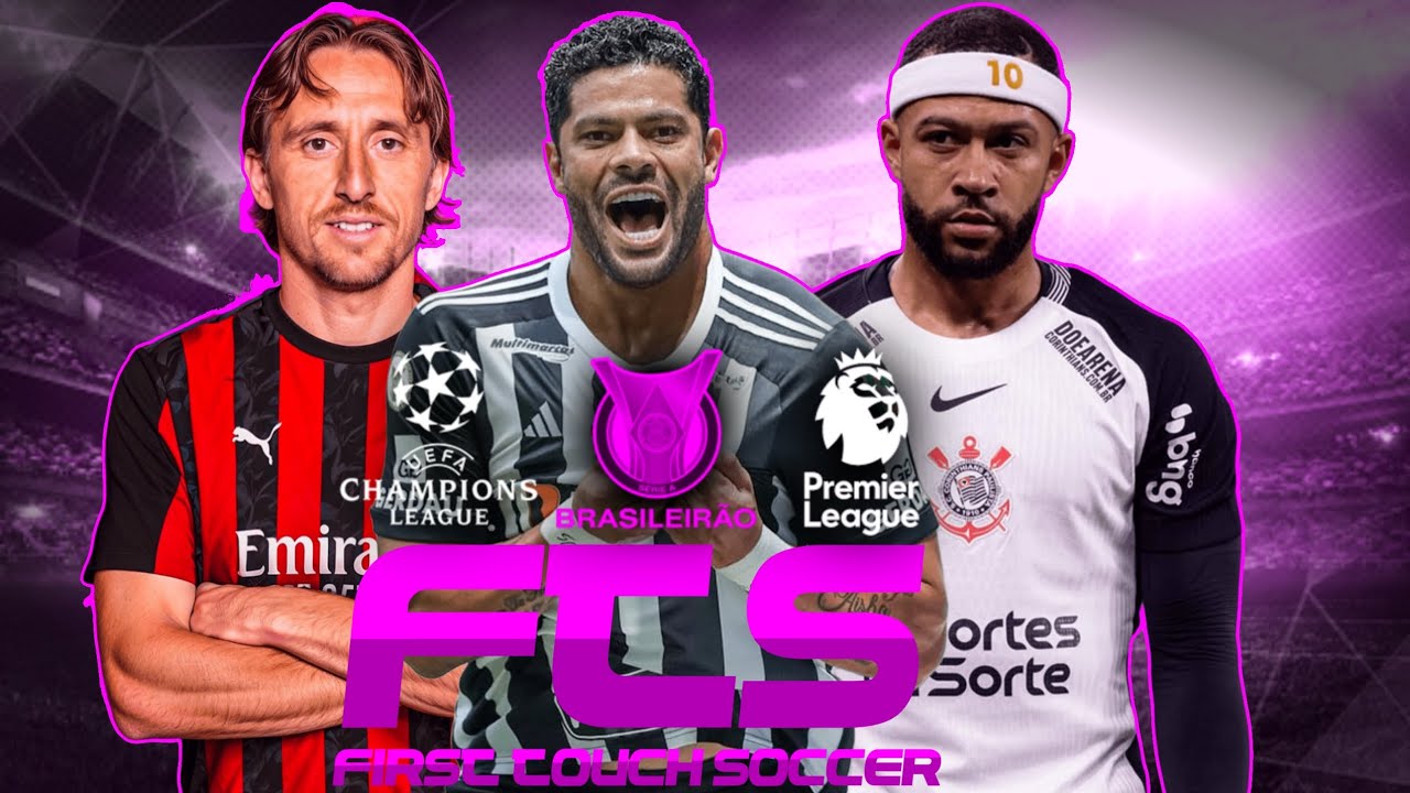 Saiu!! 😱 FTS 2026 COM BRASILEIRÃO E EUROPEU 100% ATUALIZADO