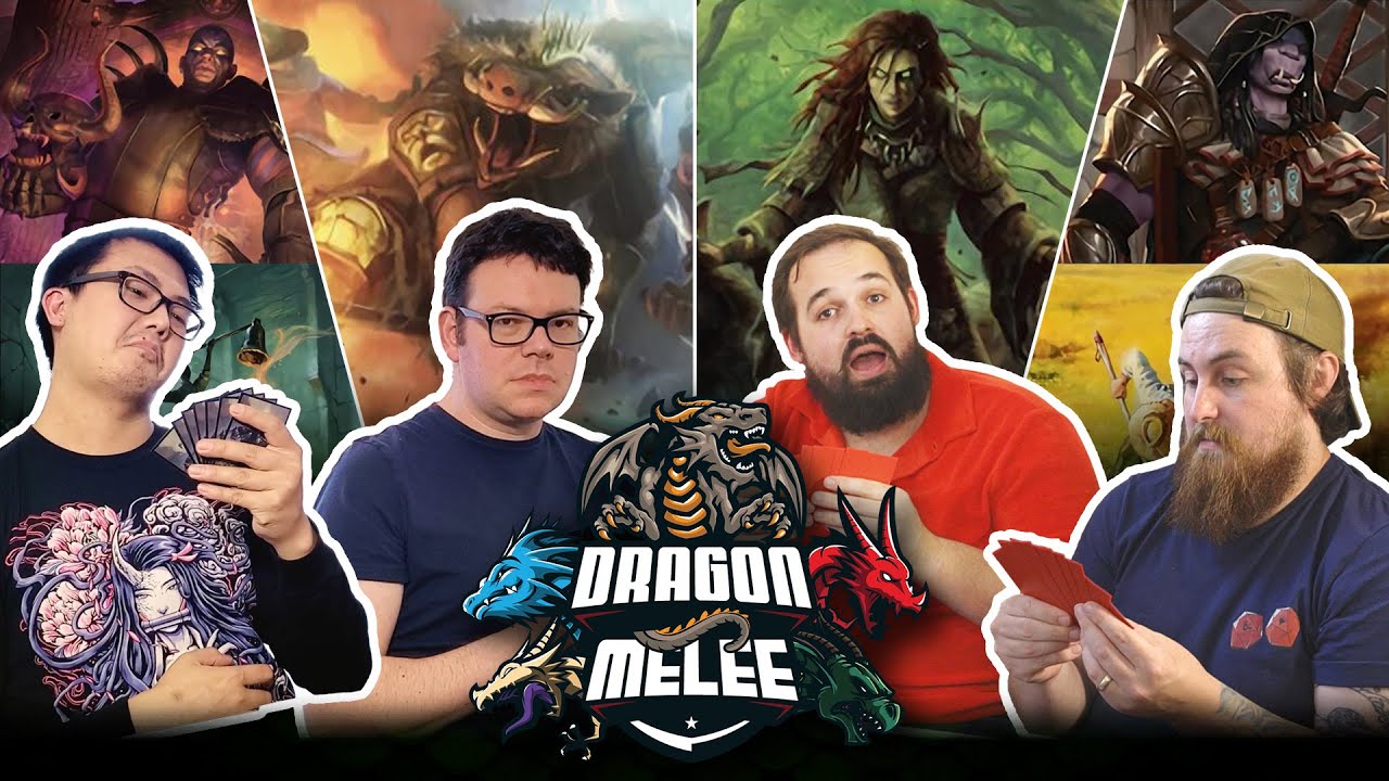 Dragon Melee Live Game 8 | Sarevok - Raggadragga - Faldorn - Burakos | MTG EDH Commander Gameplay
