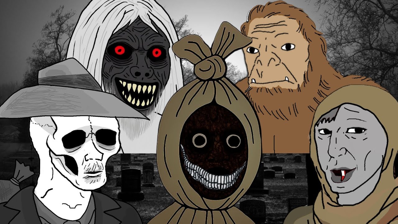 Monsters from around the world be like 