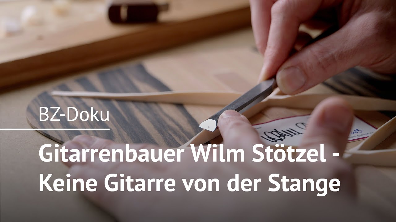 Gitarrenbauer Wilm Stötzel aus Emmendingen - Keine Gitarre von der Stange