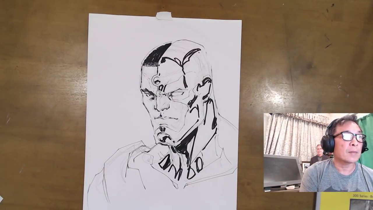 CYBORG! FAIRCHILD! Artstream with Jim Lee