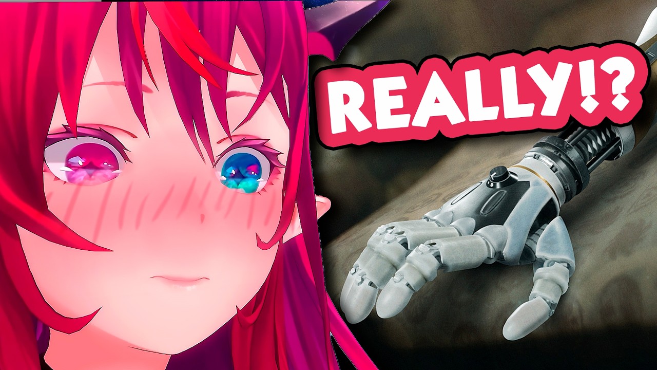 IRyS Reacts to the Sweet Surrender and Mega Buster from DMC 5