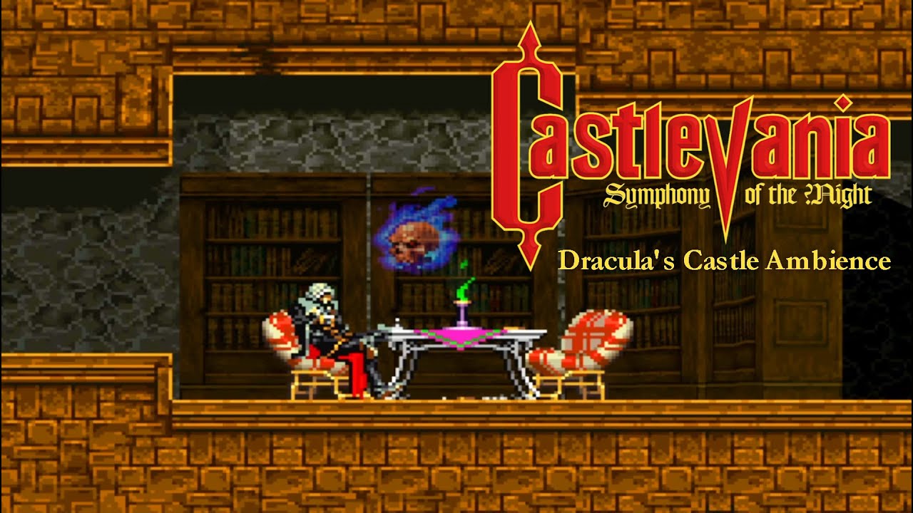 Symphony Of The Night | 30 min of Castlevania ambience | Chill and Relax | ASMR