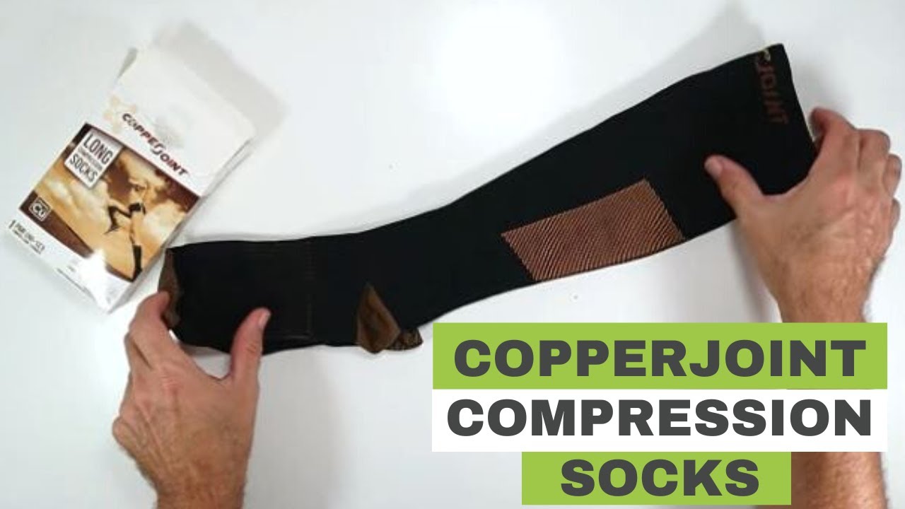 Reduce Swelling and Soothe Achy Legs with CopperJoint Compression Socks!