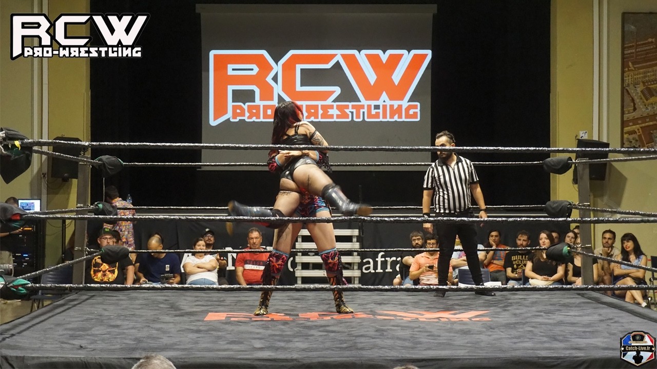 RCW FIESTA PAGANA Abril de la Plata Vs Miss Kath ICOW CHAMPIONSHIP MATCH