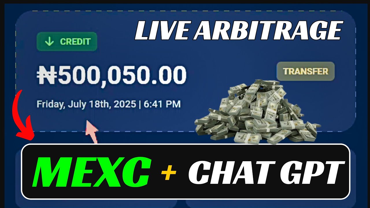 ₦500K Profit in 1 Hour Using MEXC + ChatGPT | Live Arbitrage Strategy (100% Working)
